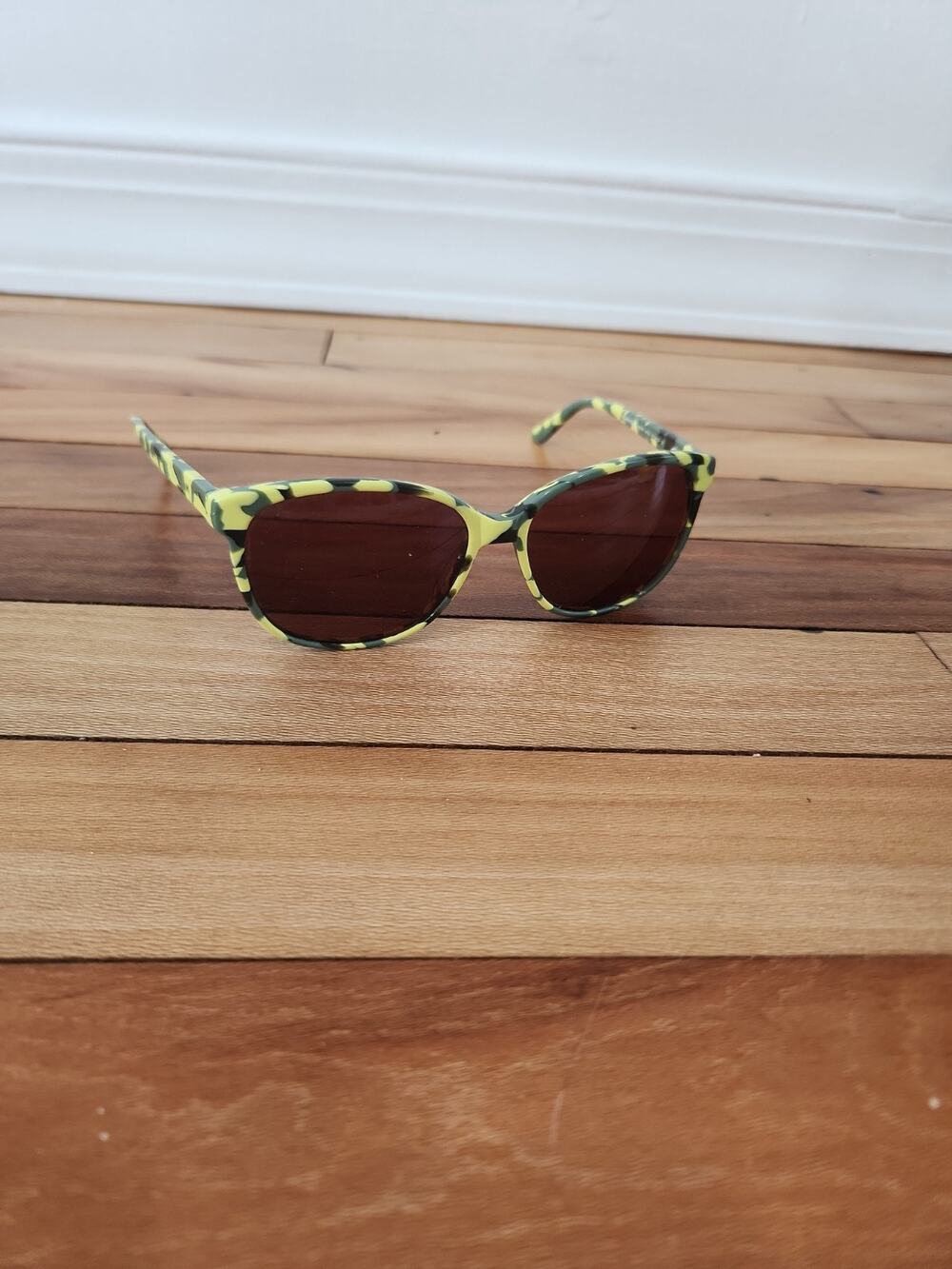 Humphreys Yellow Camo Womens Sunglasses Designed In Germany
